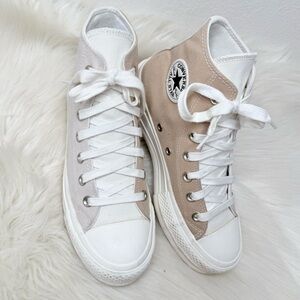 Converse Chuck Taylor All Star Lift Hemp & Desert Sand Platform Sneakers